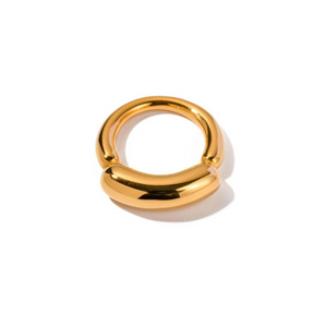 Open image in slideshow, Sage Ring | Stainless Steel &amp; 18k Gold Plated
