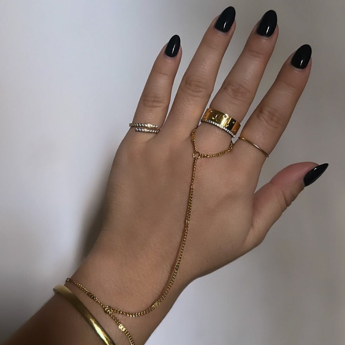 Maeve Ring | 18k Gold Plated & Stainless Steel