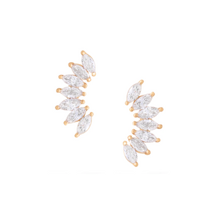 Open image in slideshow, Mila Earrings | Stainless Steel &amp; 18k Gold Plated
