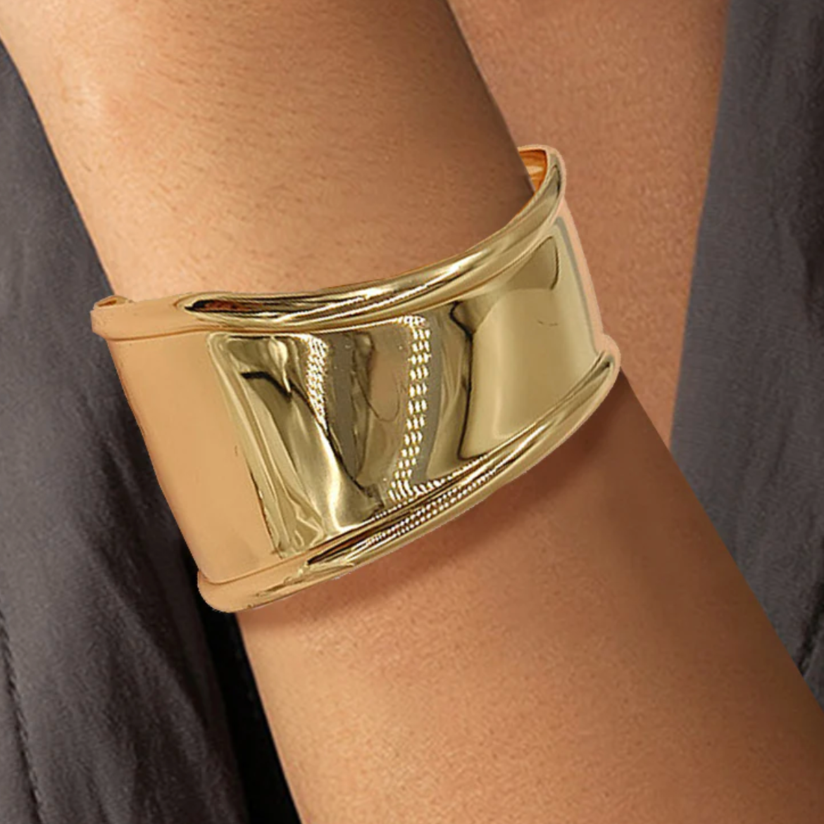 Metal Bracelets Gold Cuff Bracelets For Small Wrists Gilded Twist