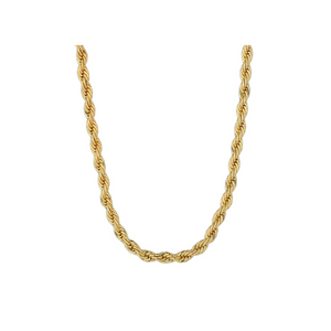 Open image in slideshow, Stainless Steel Necklace. 18k Gold Plated Necklace.Affordable jewelry, Stainless Steel Jewelry, Sterling Silver Jewelry, Gold Plated Jewelry, Rose Gold Plated Jewelry, Cubic Zirconia Jewelry, High Quality Jewelry, Women Owned Small Business, Dainty Jewelry, Tennis Chain, Rope Chain, Herringbone Jewelry, Signet Ring, Baguette Ring, Women’s Jewelry, Hoop Earrings, Gold Hoops, Silver Hoops.
